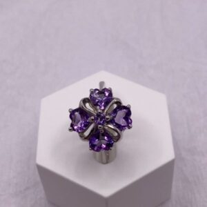 Natural Amethyst Ring