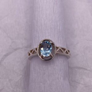 Blue Topaz Ring