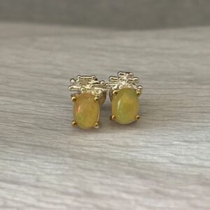 Ethiopian Opal Earrings